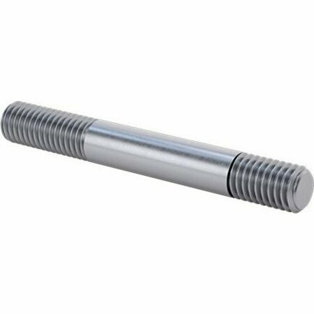 BSC PREFERRED Vibration-Resistant Threaded on Both Ends Steel Stud 1/2-13 Thread 4 Long 91563A228